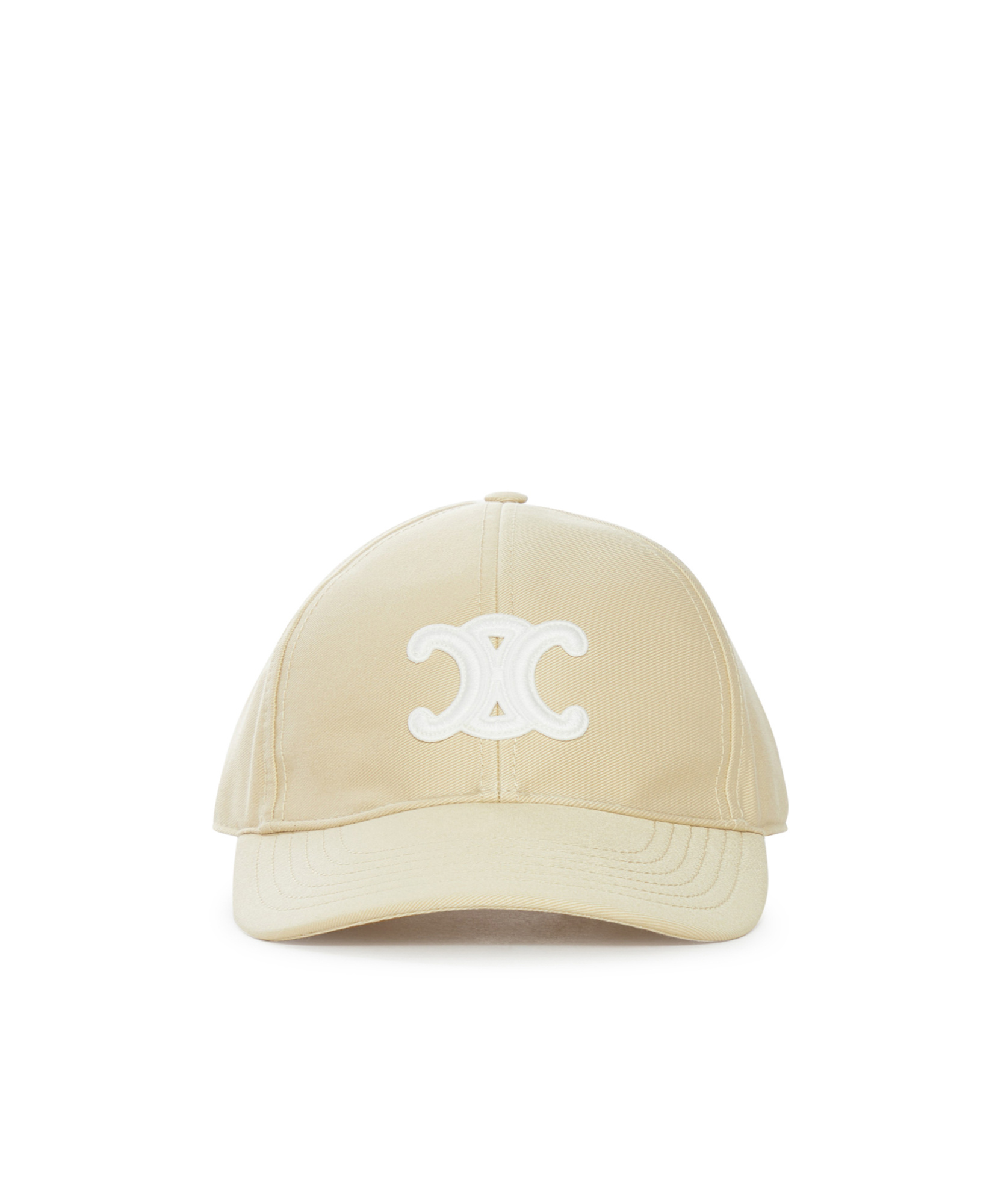 Celine Trimphe Baseball Cap In Nude