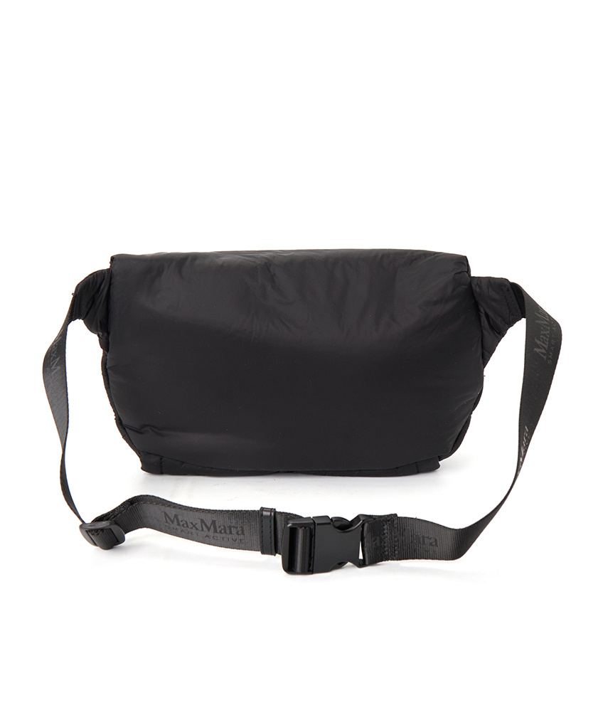 Max Mara Zippered Waist Pack In Black