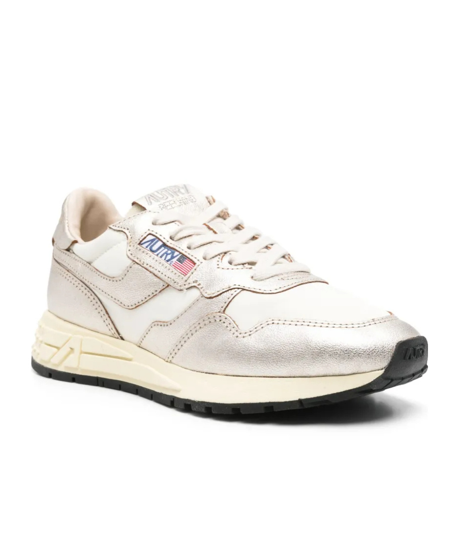 Autry Low Top Silhouette Sneakers With Contrast Sole