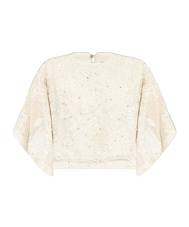 Allsaints Ivy Top In White