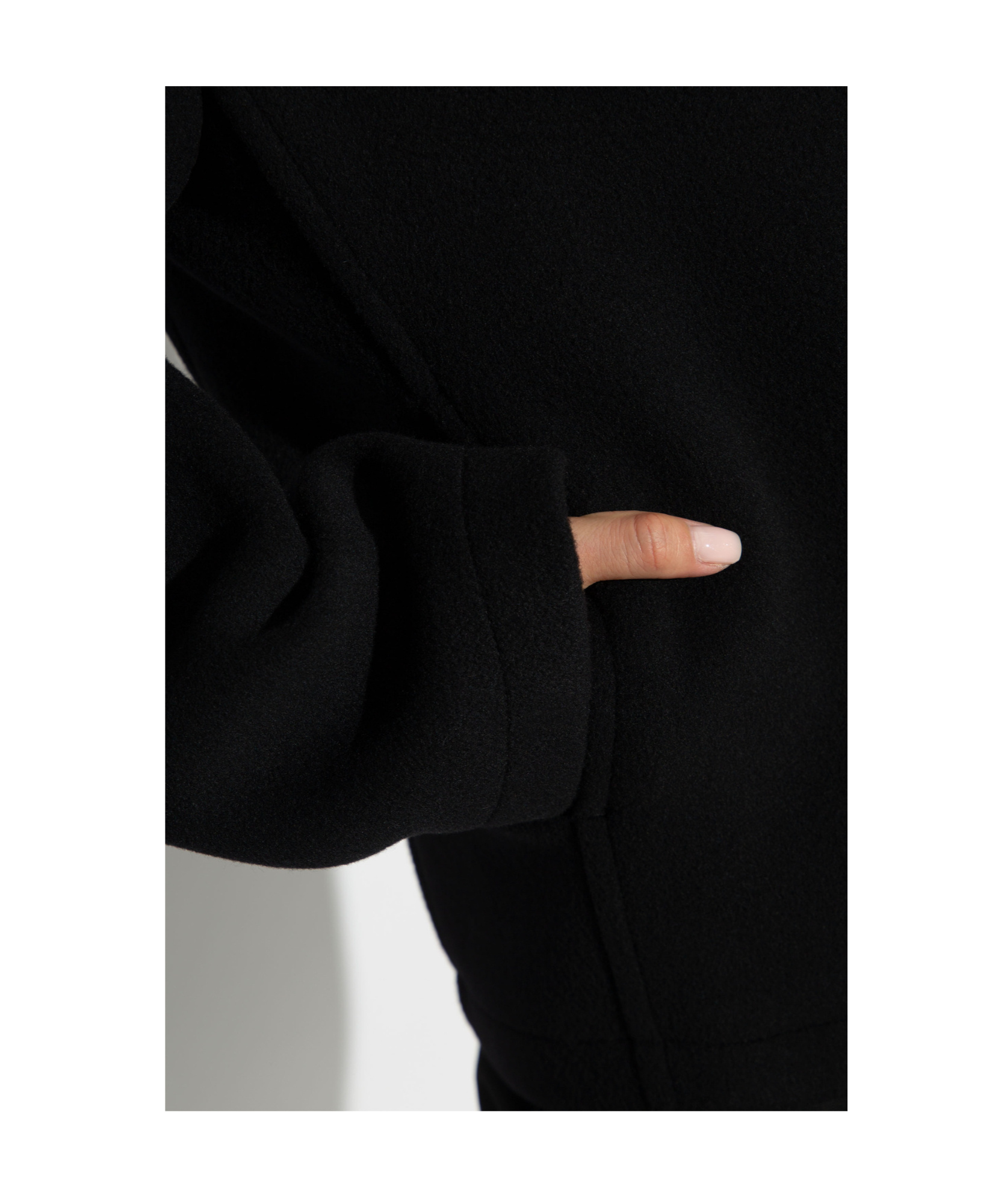 Totême Lapel Casual Jacket In Black