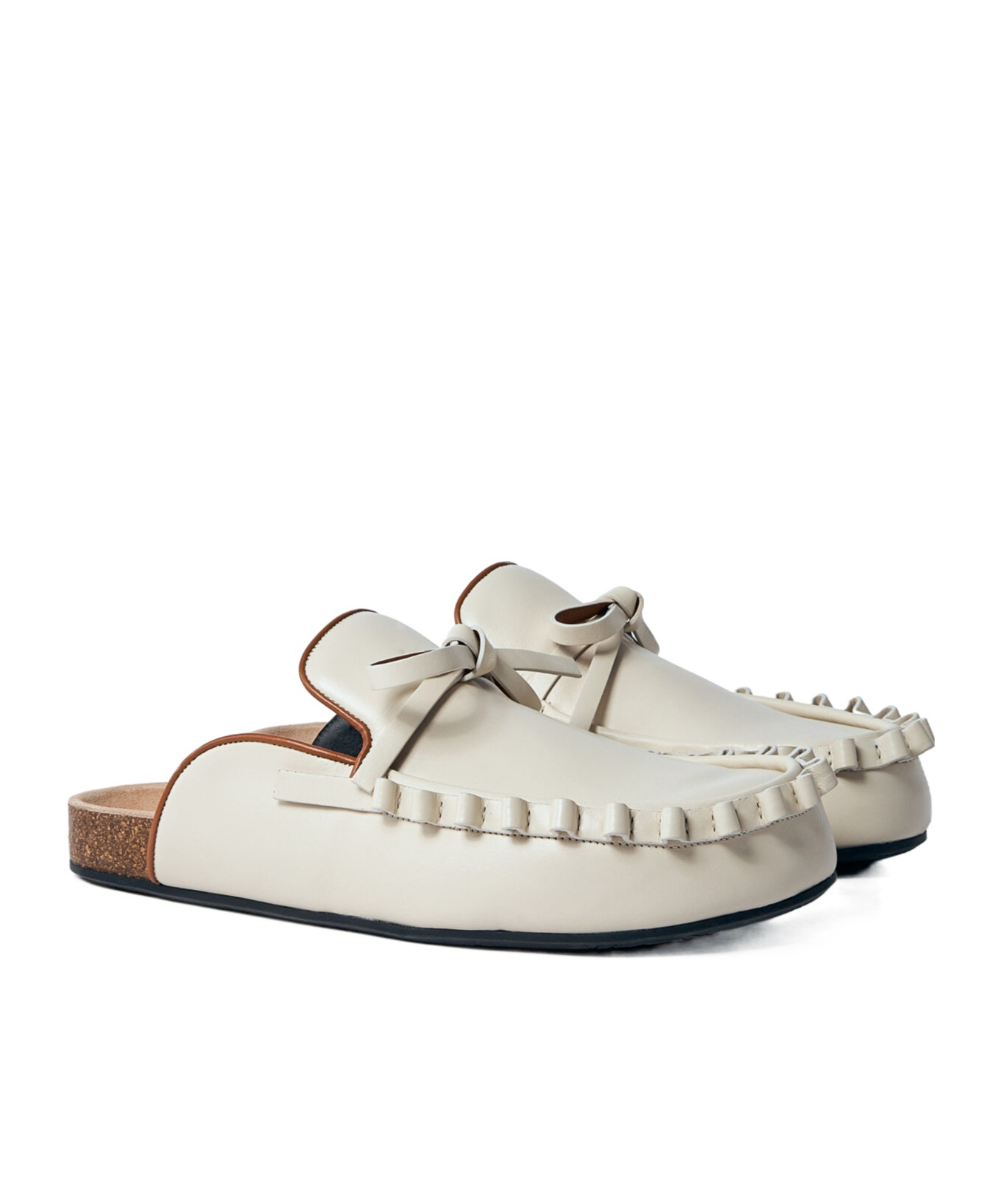 JW ANDERSON ROUND HEAD MULLER SHOES