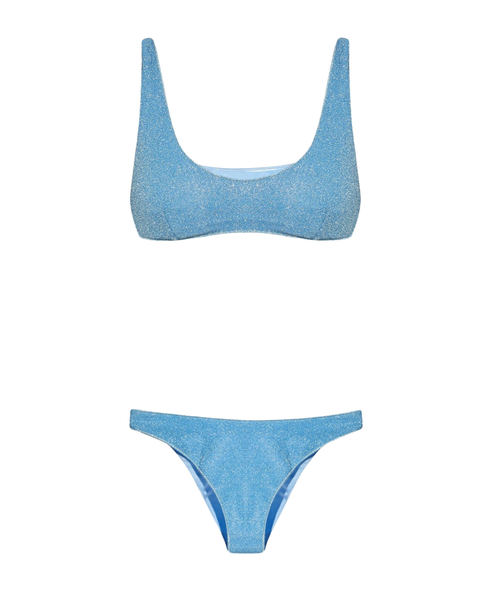 Oseree Wide Strap Two Piece Swimsuit