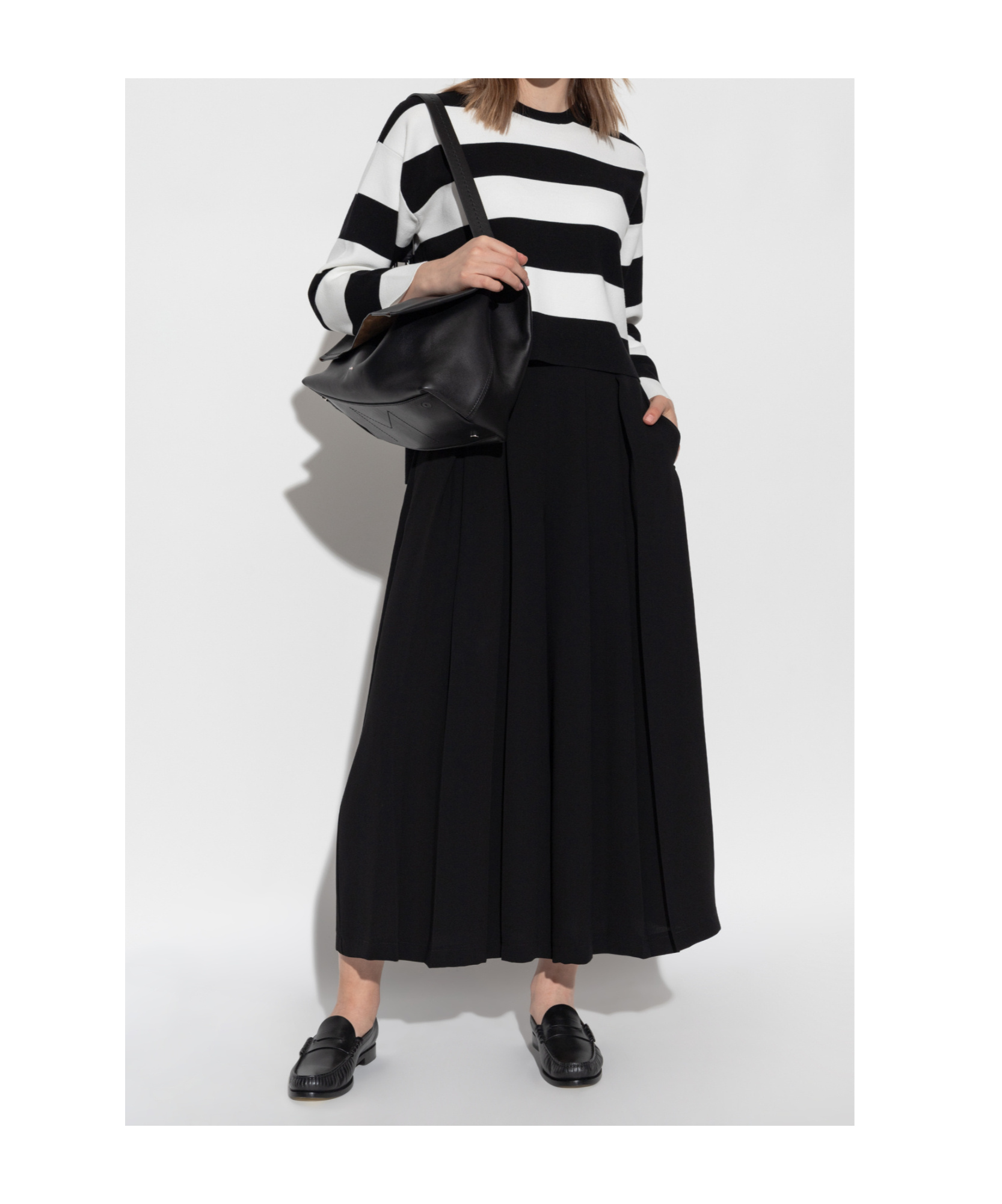 Max Mara Long Sleeve Sweater In Multi
