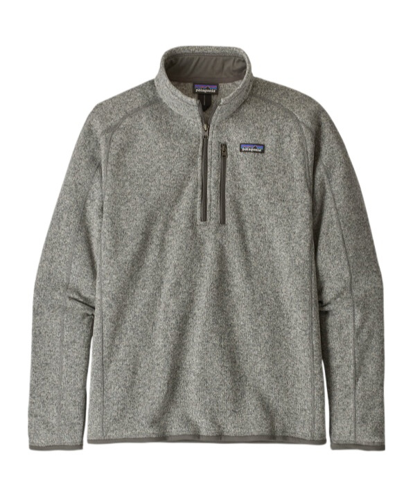 Patagonia Better Sweater� 1/4 Zipper Jacket In Gray