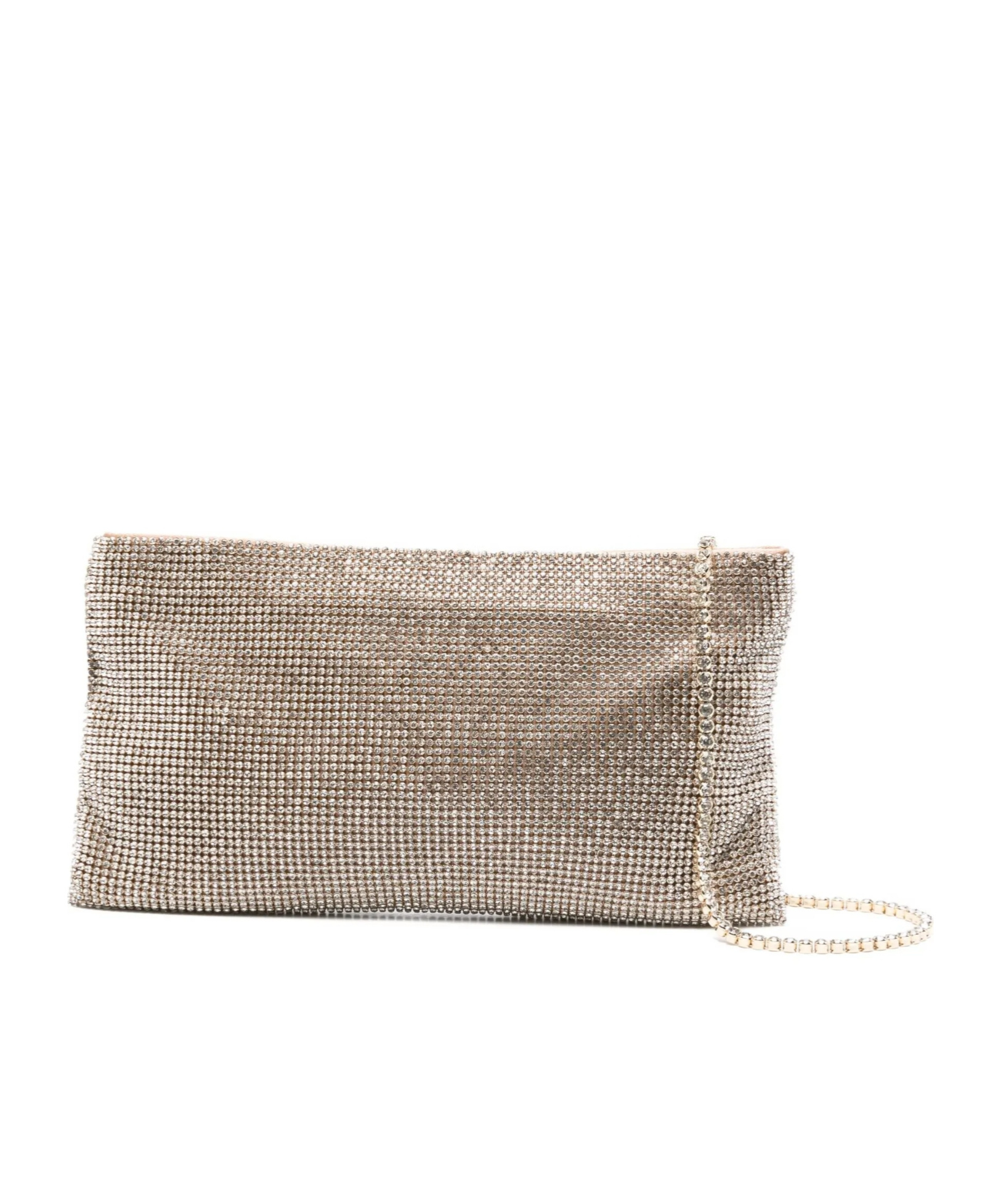 Benedetta Bruzziches La Petite Your Best Friend Clutch Bag In Neutral