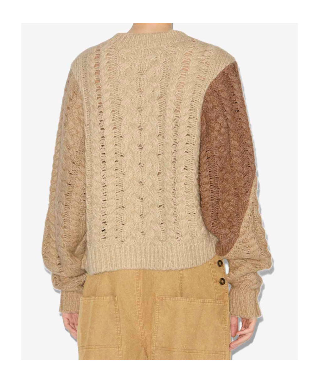 Isabel Marant Daryl Sweater In Brown