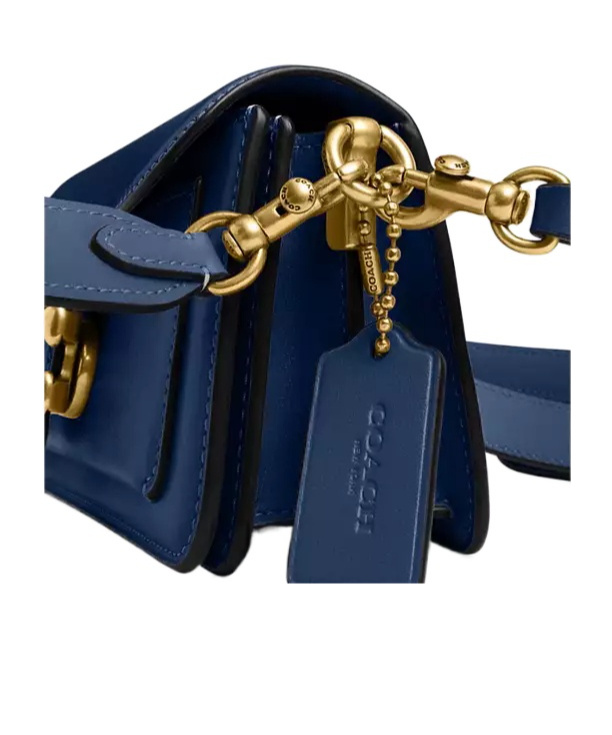 Coach Tabby Schultertasche 20 In Brass/dark Blue