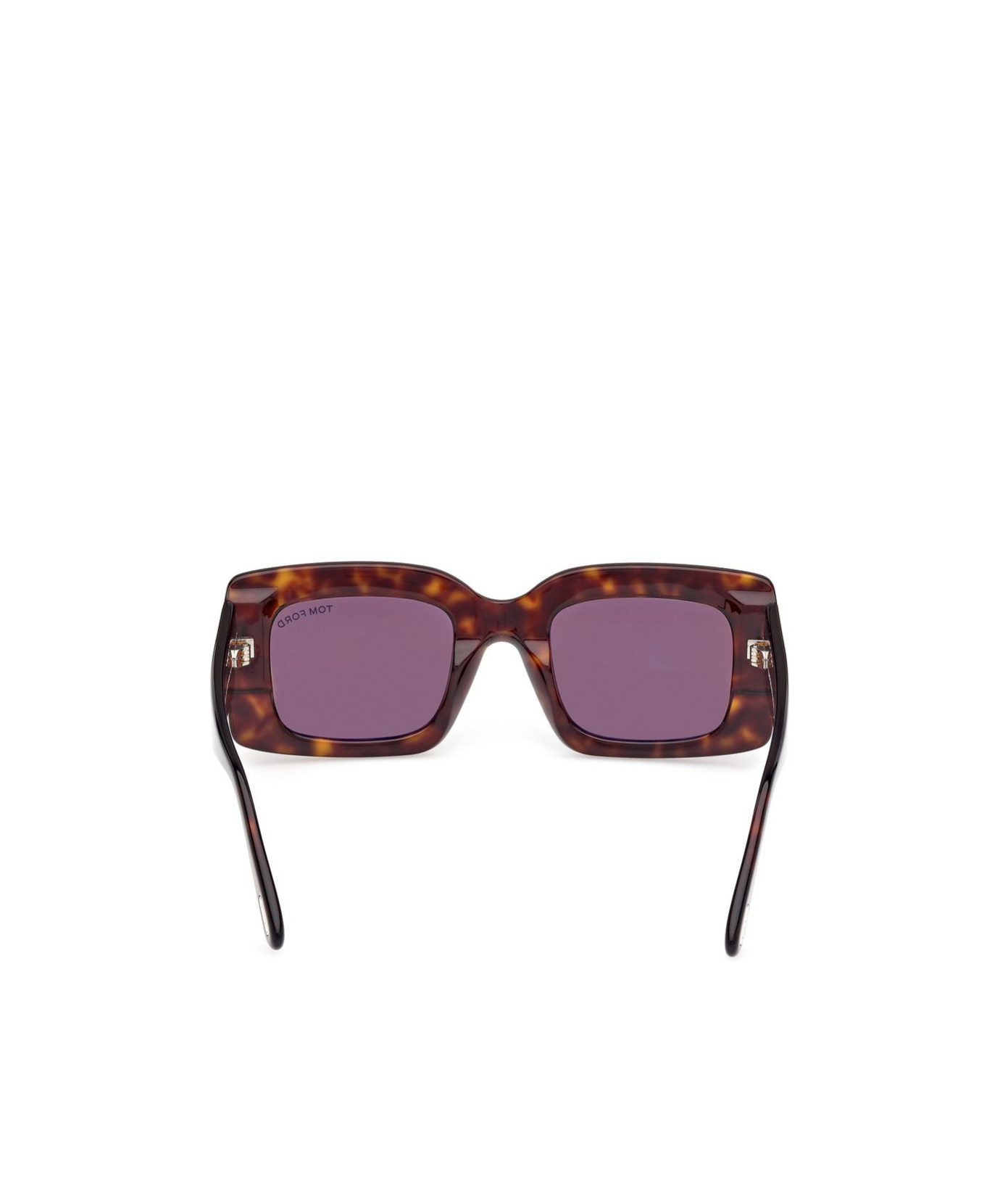 Tom Ford Eyewear Brigitta Rectangle Frame Sunglasses In Brown