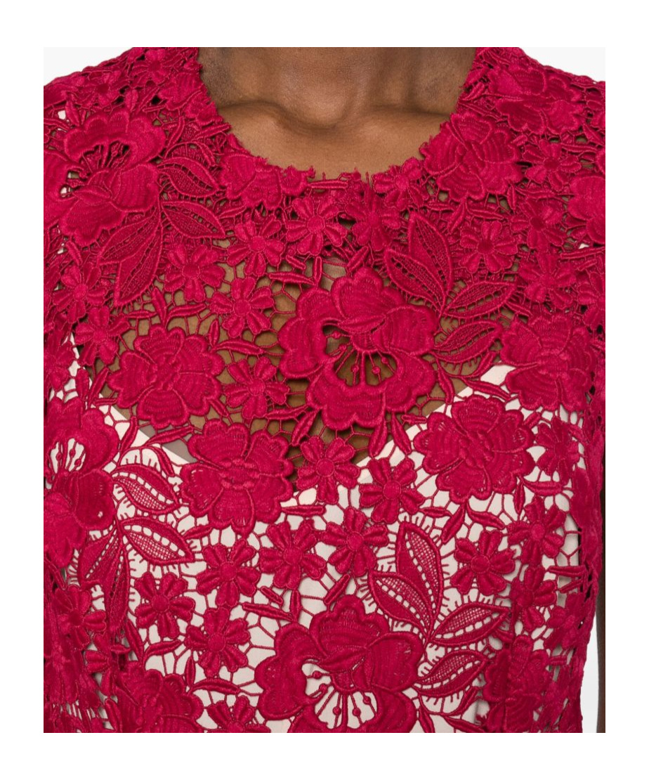 P.a.r.o.s.h Floral-lace Sleeveless Dress