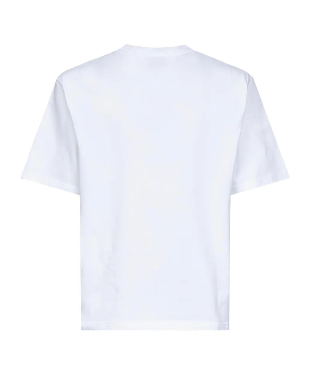 Casablanca Oversized T-shirt With Dragonfly Floral Print In White