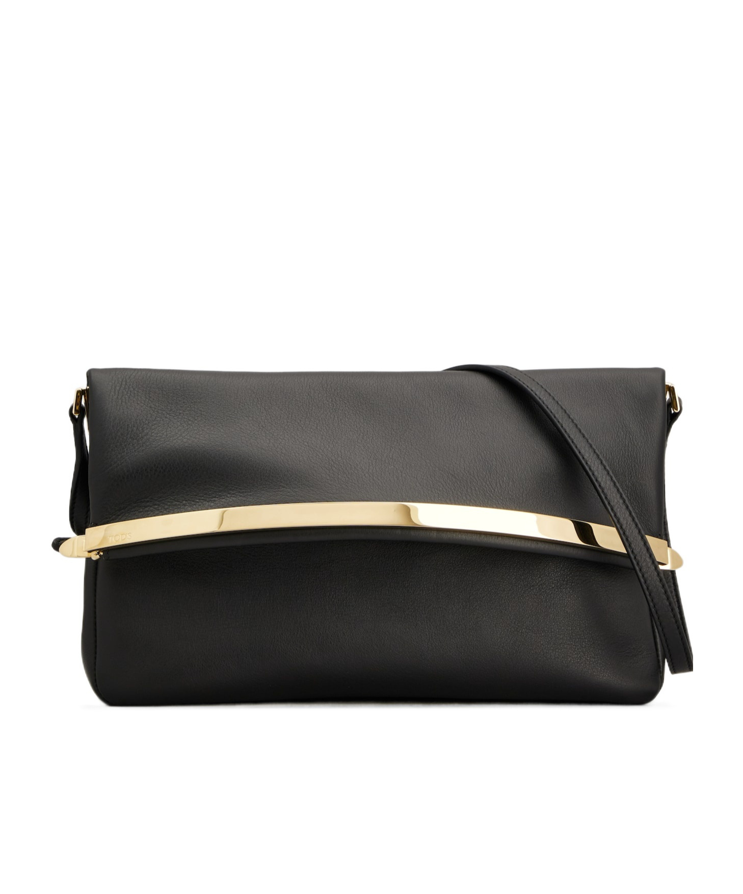 Tod's Flip Shoulder Bag In Black