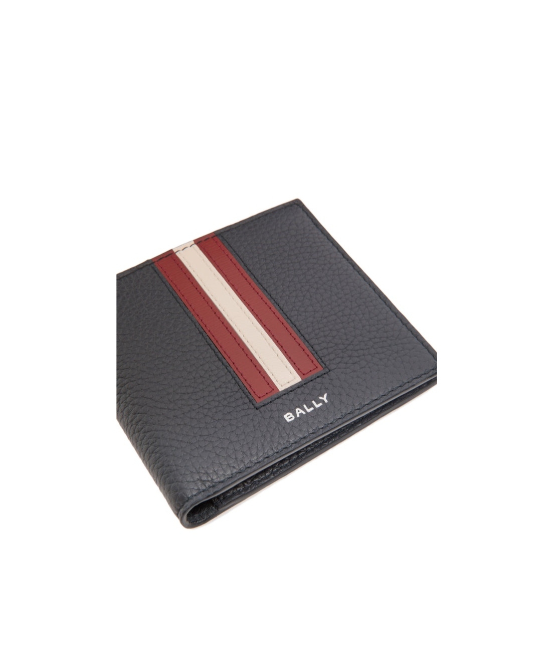 Bally Ribbon Bi-fold Wallet In Black