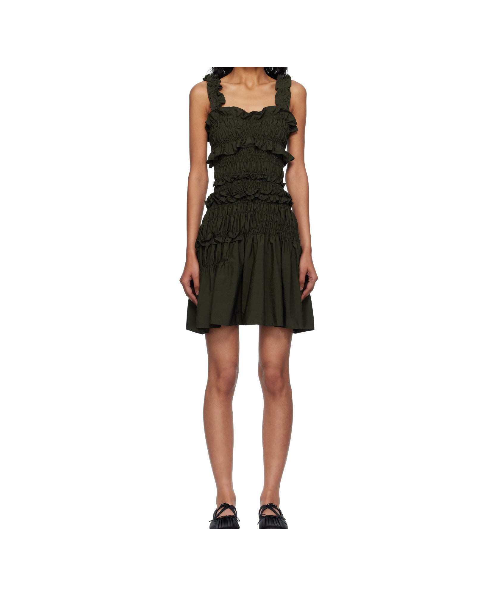 Cecilie Bahnsen Sleeveless Dress In Black