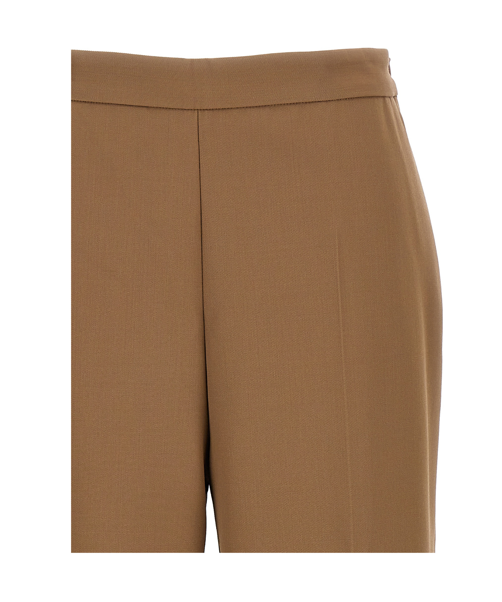 Dries Van Noten Tailored Trousers With Pockets And Pleats In Brown