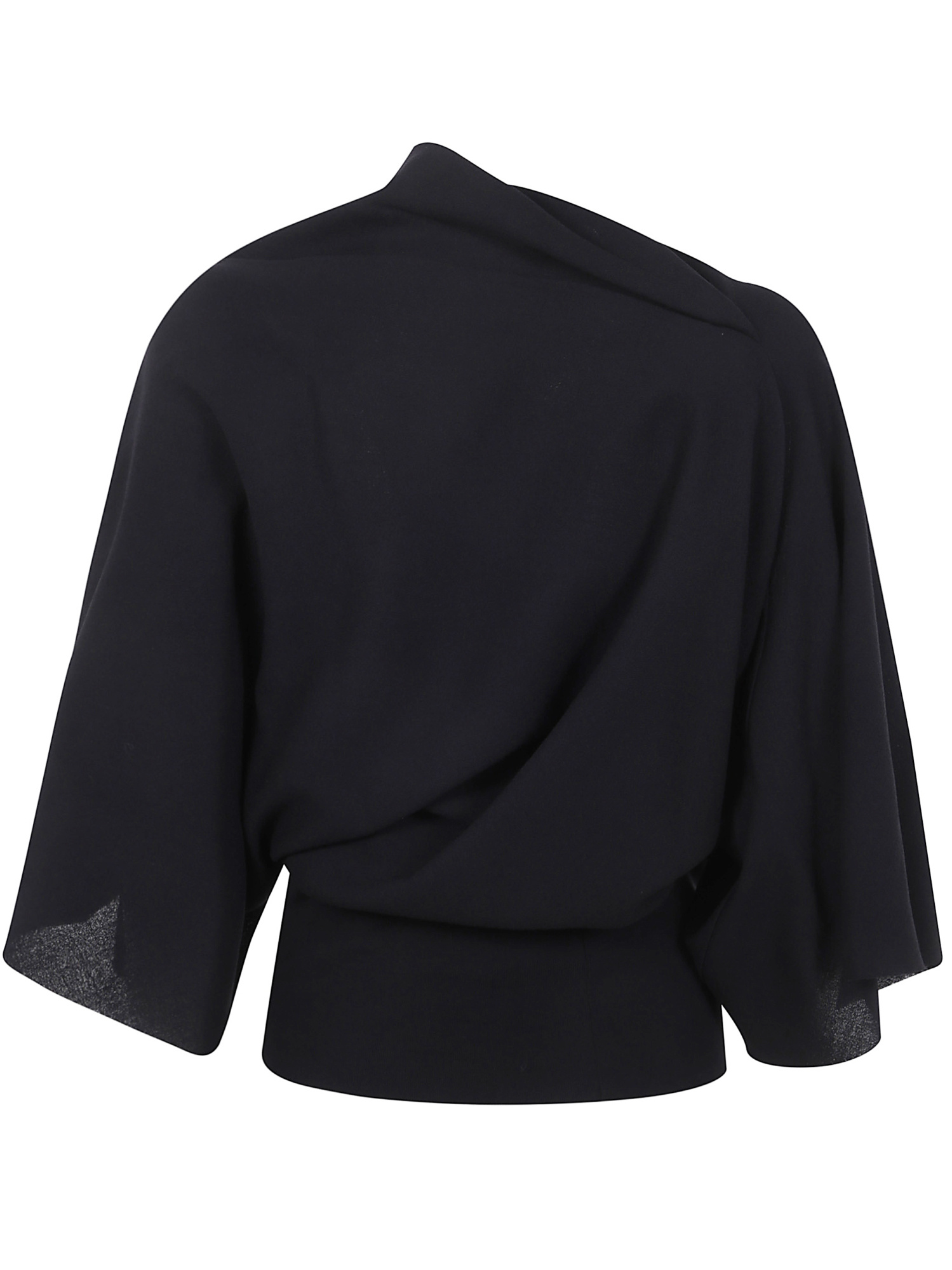 Rick Owens Long Sleeve Top In Black