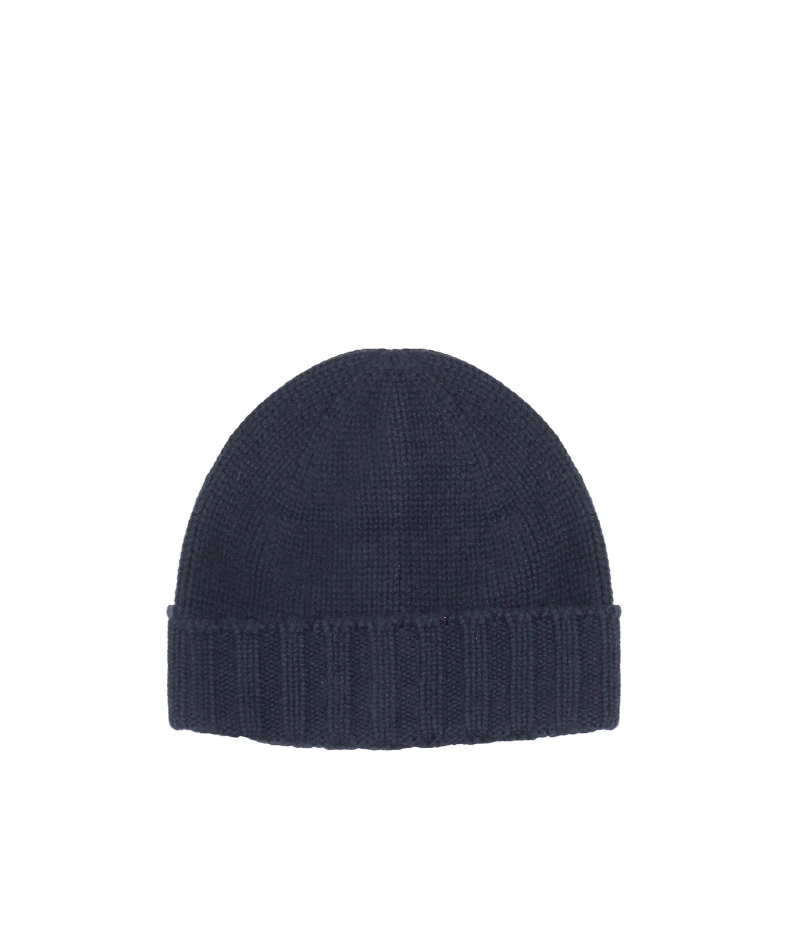 Giuliano Galiano Ribbed Cuff Beanie Hat In Blue