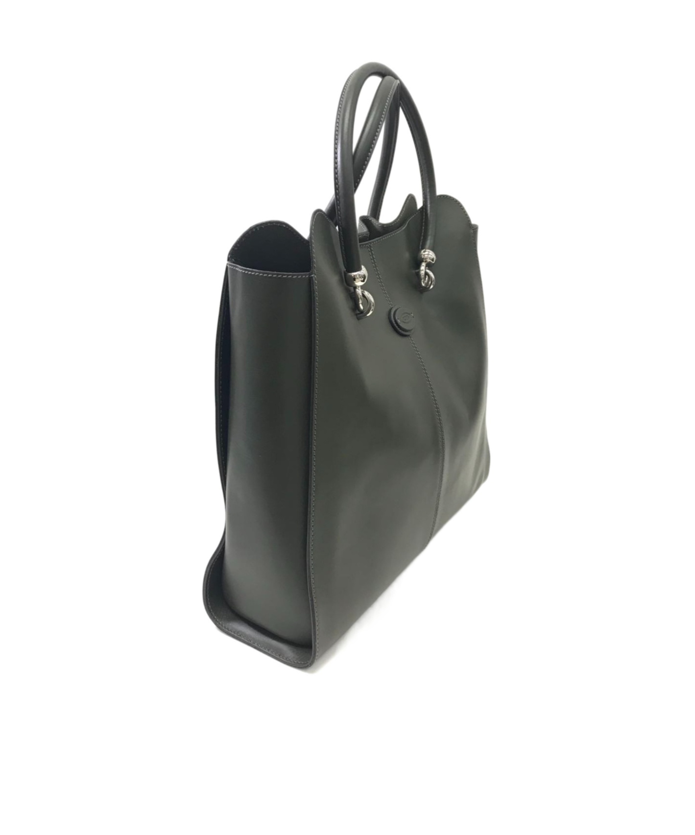 Tod's Zippered Shoulder Bag In Black
