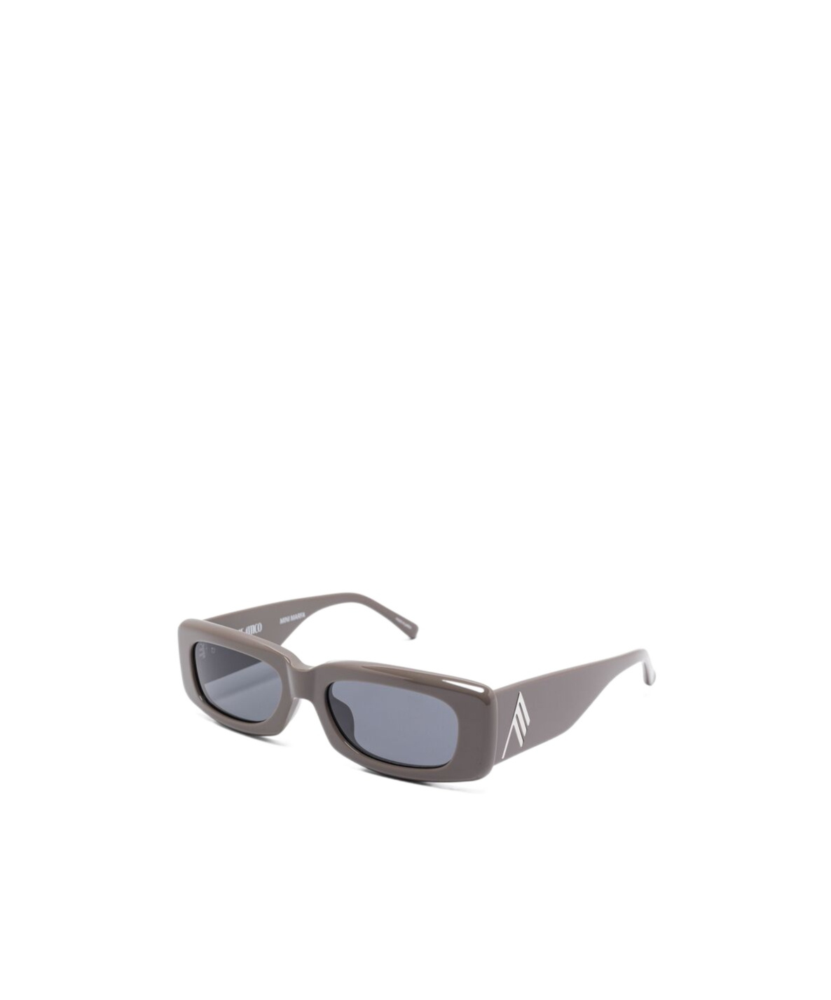 Attico Full Frame Sunglasses In Gray