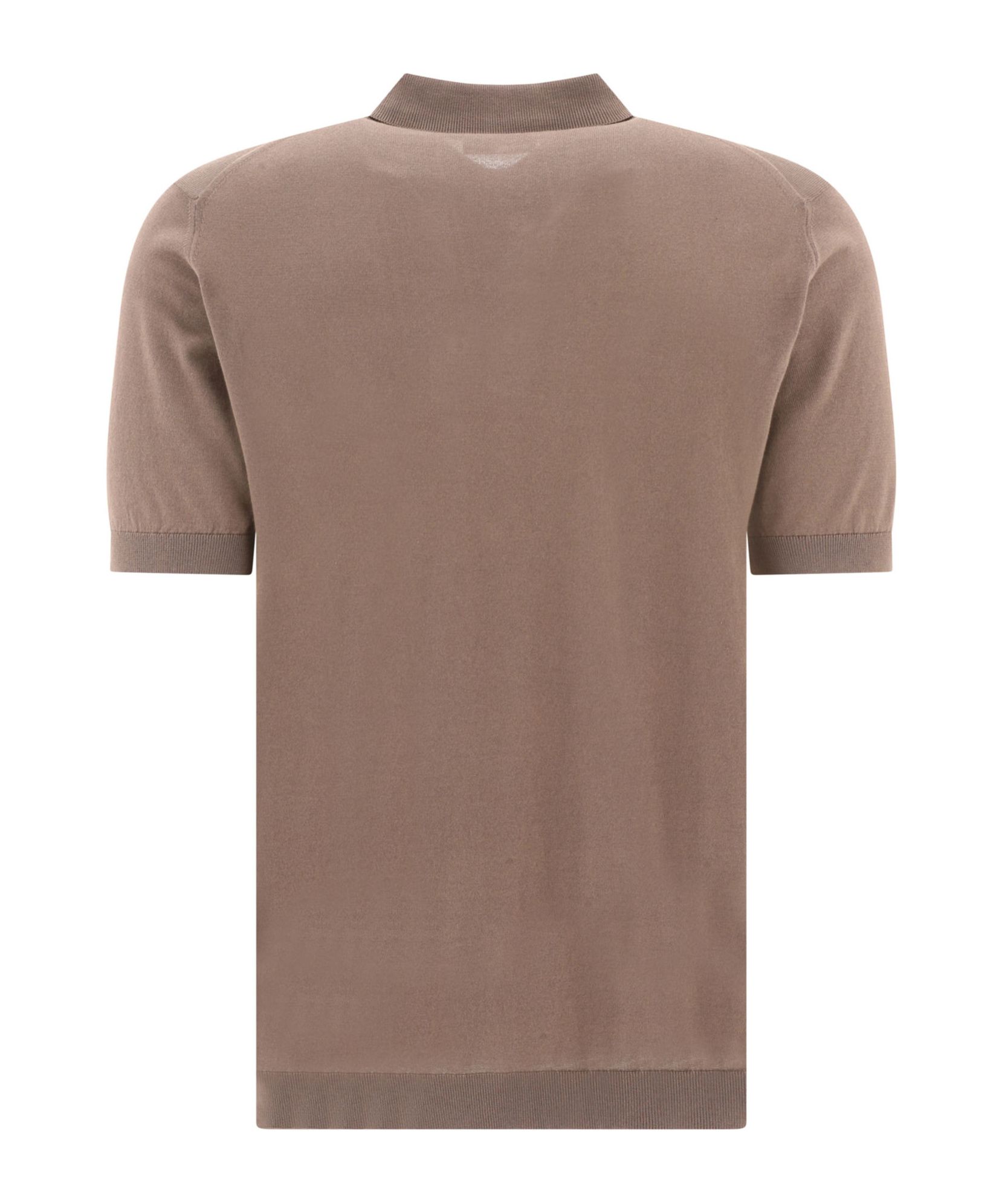 John Smedley Short-sleeved T-shirt In Brown