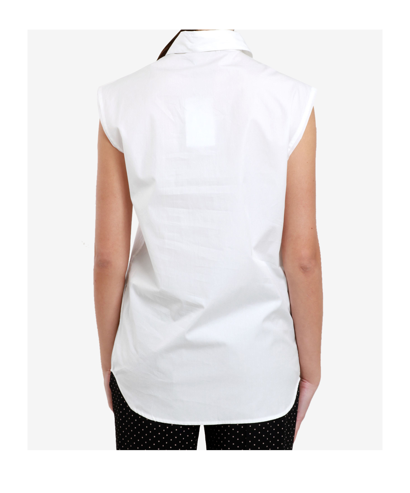 N°21 Optical White Shirt In White