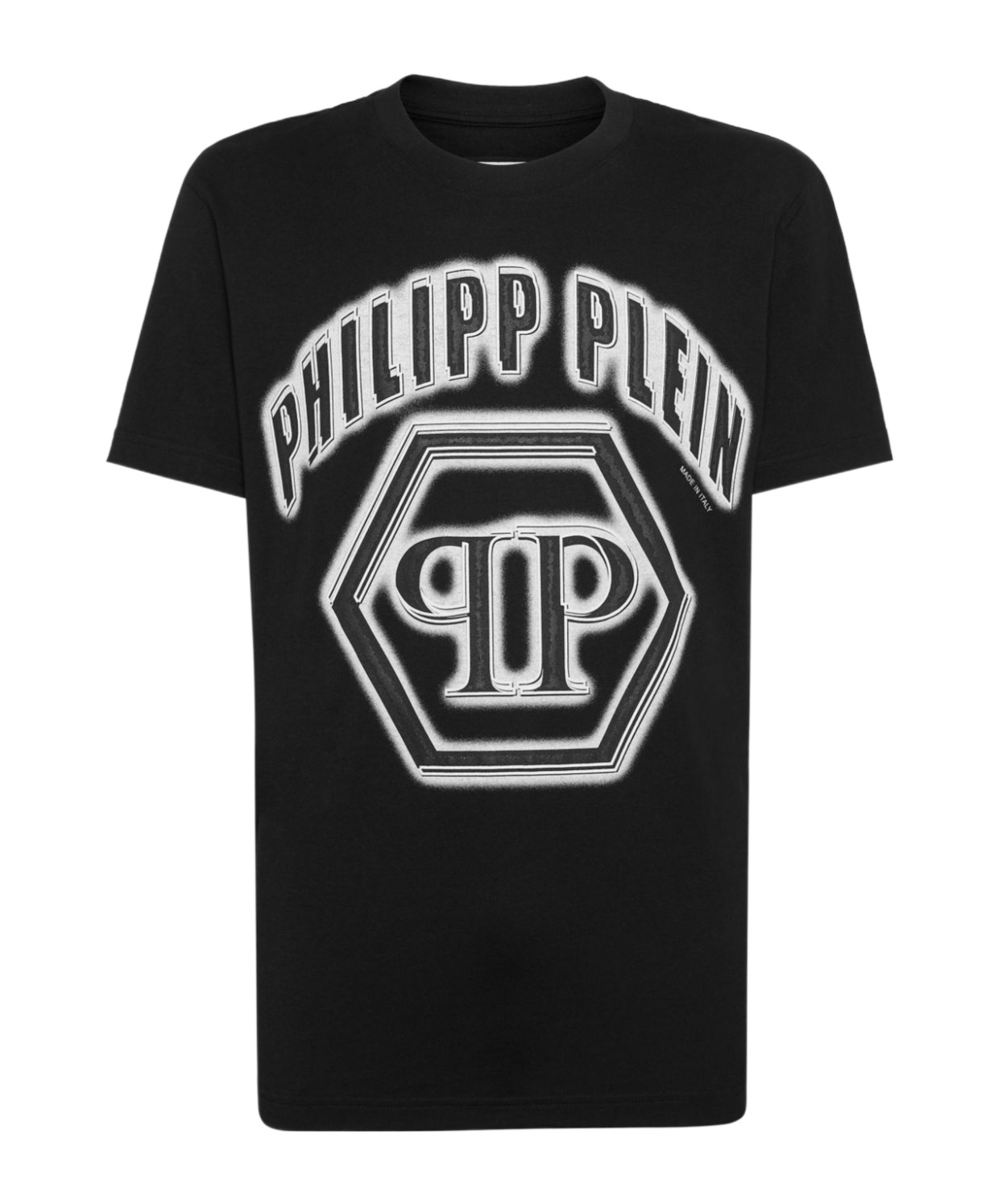 Philipp Plein Logo Print T-shirt In Black