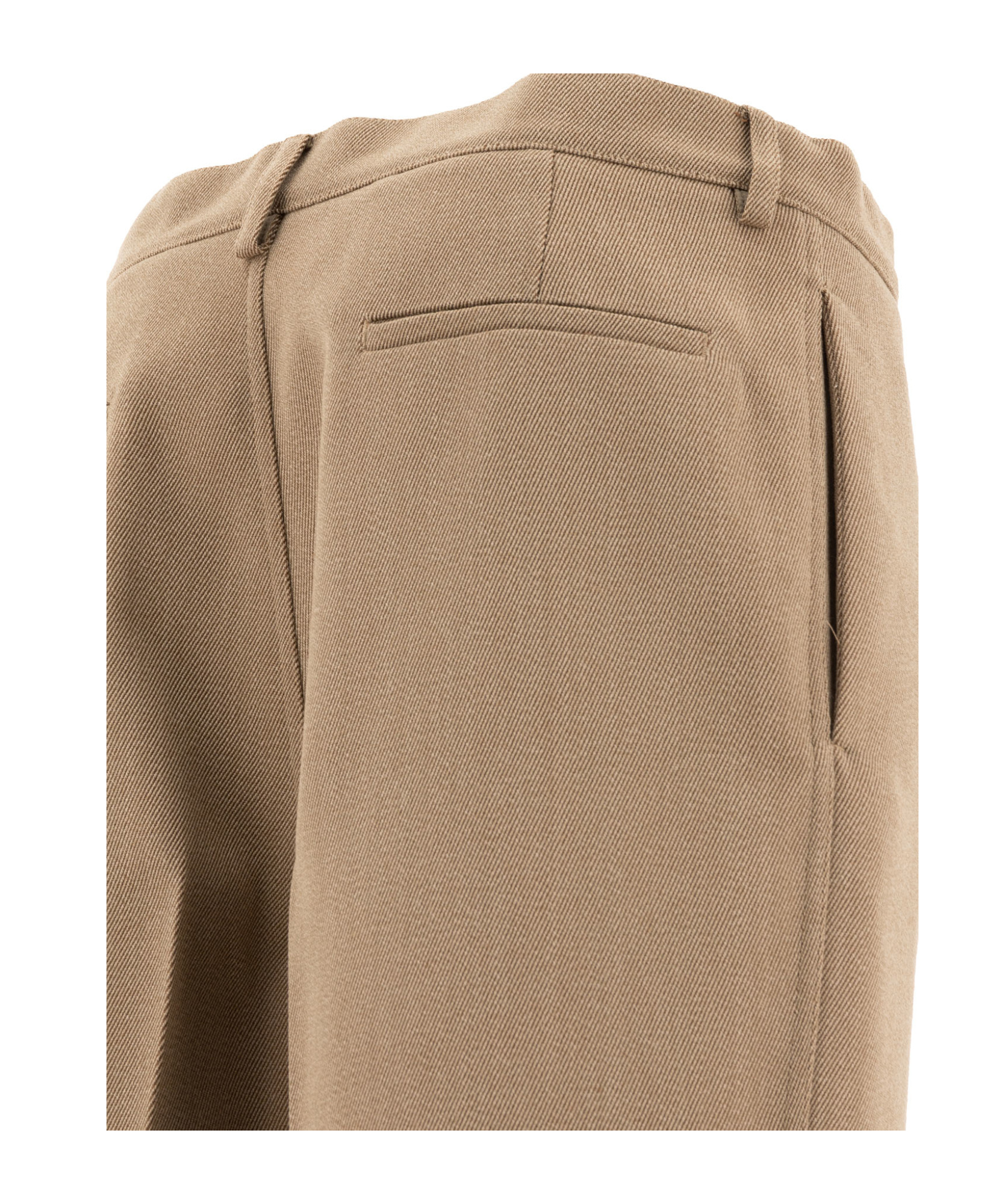 Jil Sander Belt-loop Casual Pants In Brown