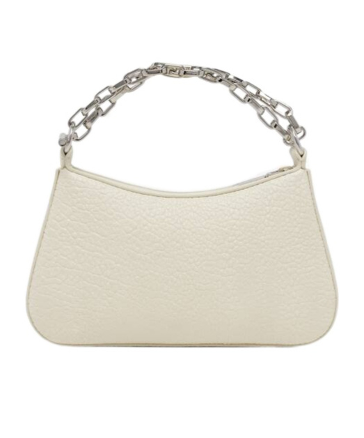 Alexander Mcqueen Mini Lambskin T-bar Shoulder Bag In Cream