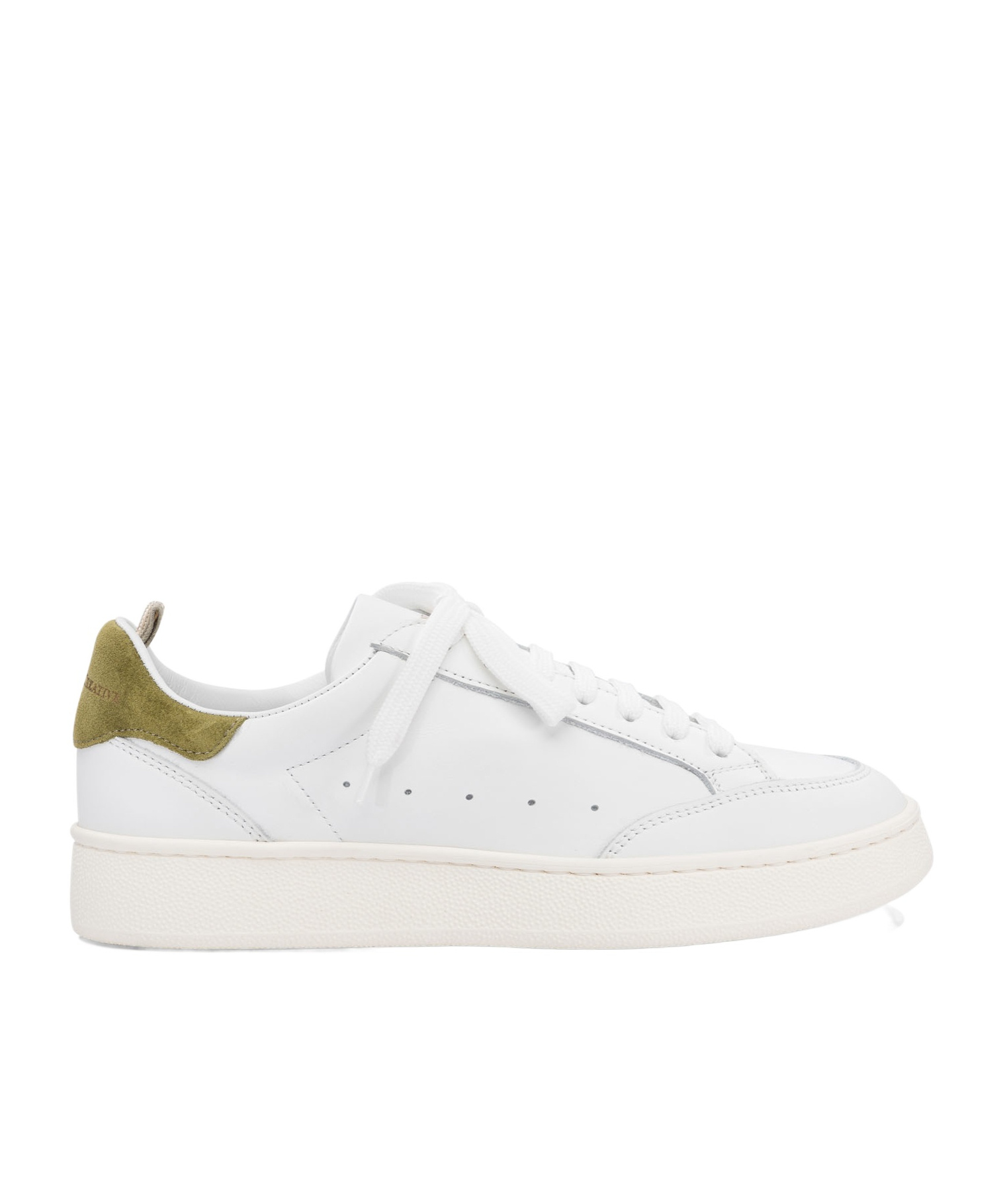 Officine Creative Round Head Low-cut Casual Shoes In White