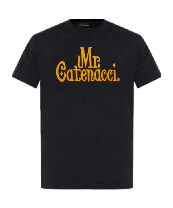Dsquared2 Short-sleeved T-shirt In Black