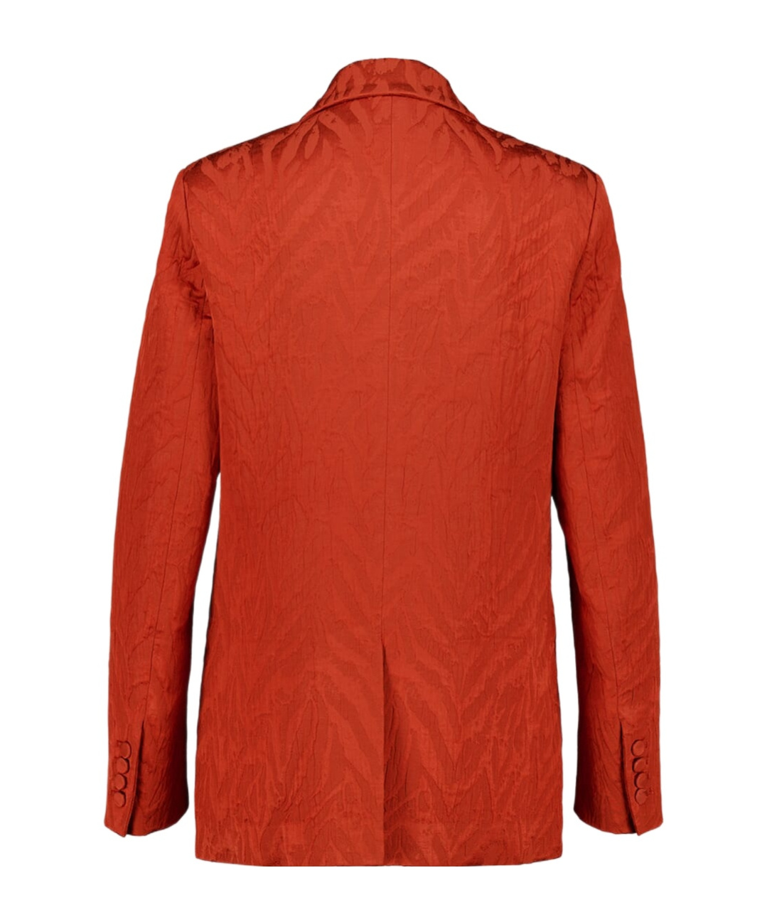 La Doublej Textured Double-breasted Jacket In Red