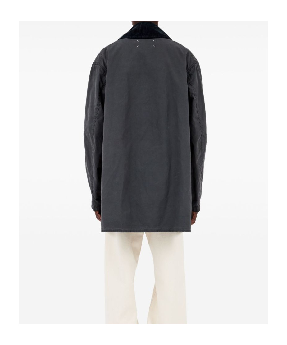 Maison Margiela Cotton Jacket In Black