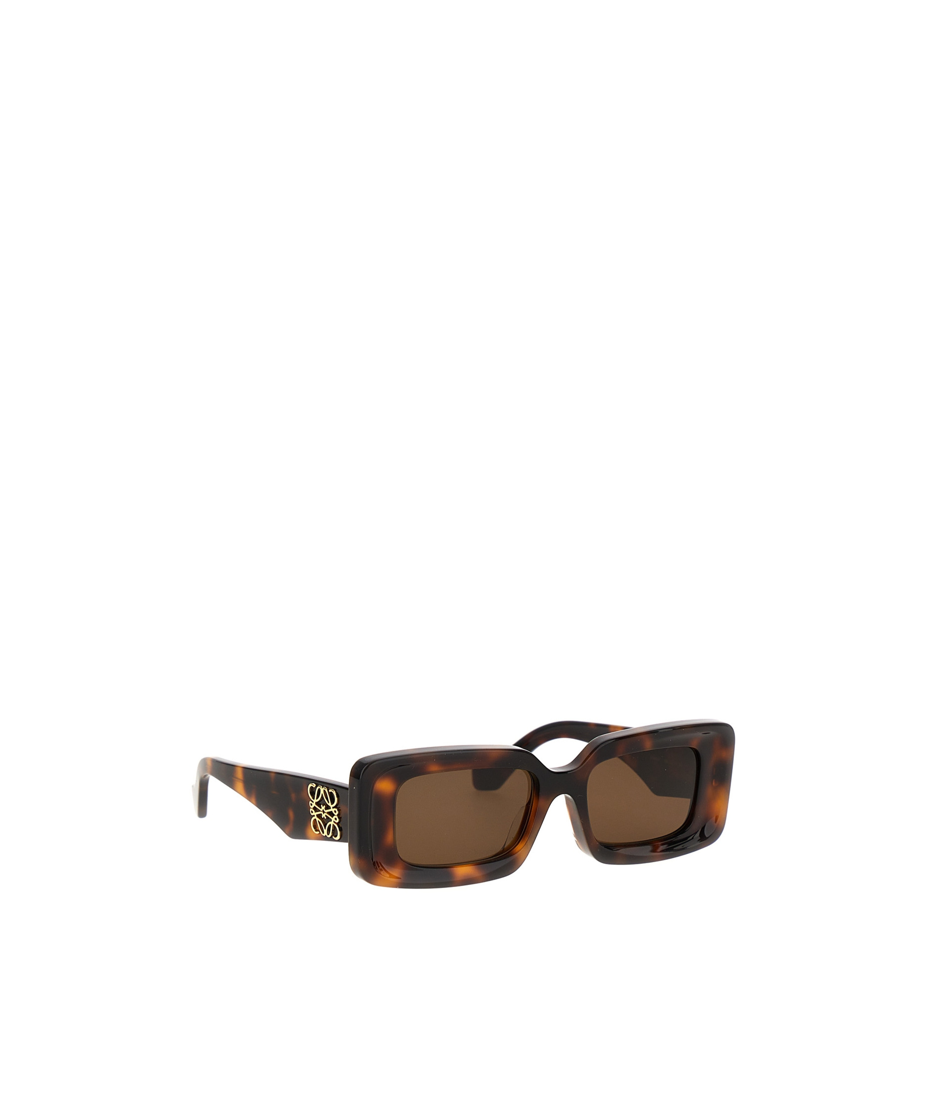 Loewe Rectangular Sunglasses In Green