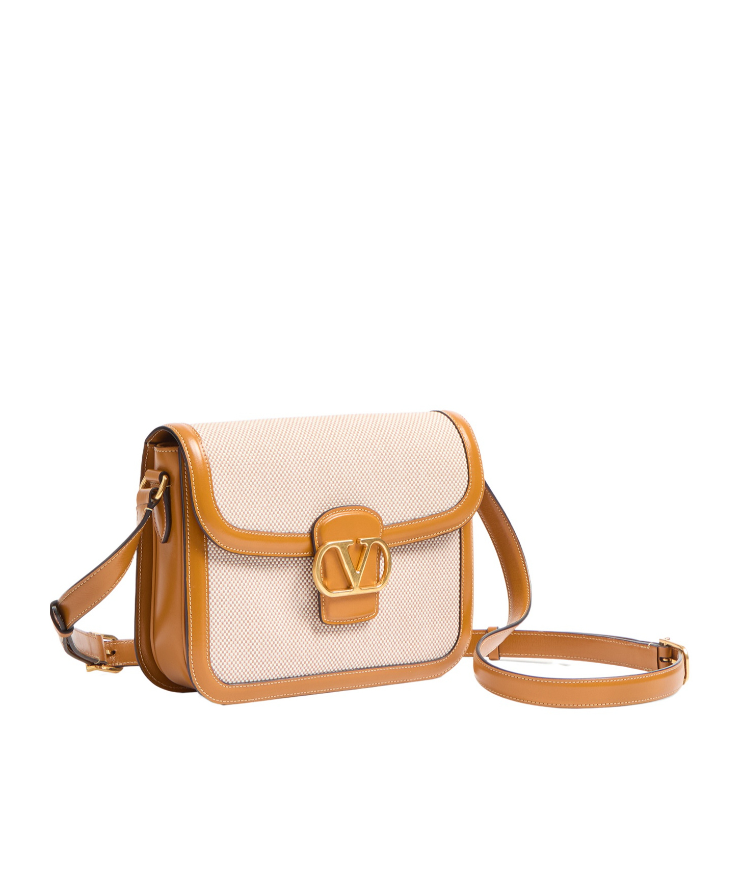 Valentino Logo Shoulder Bag In Multicolor