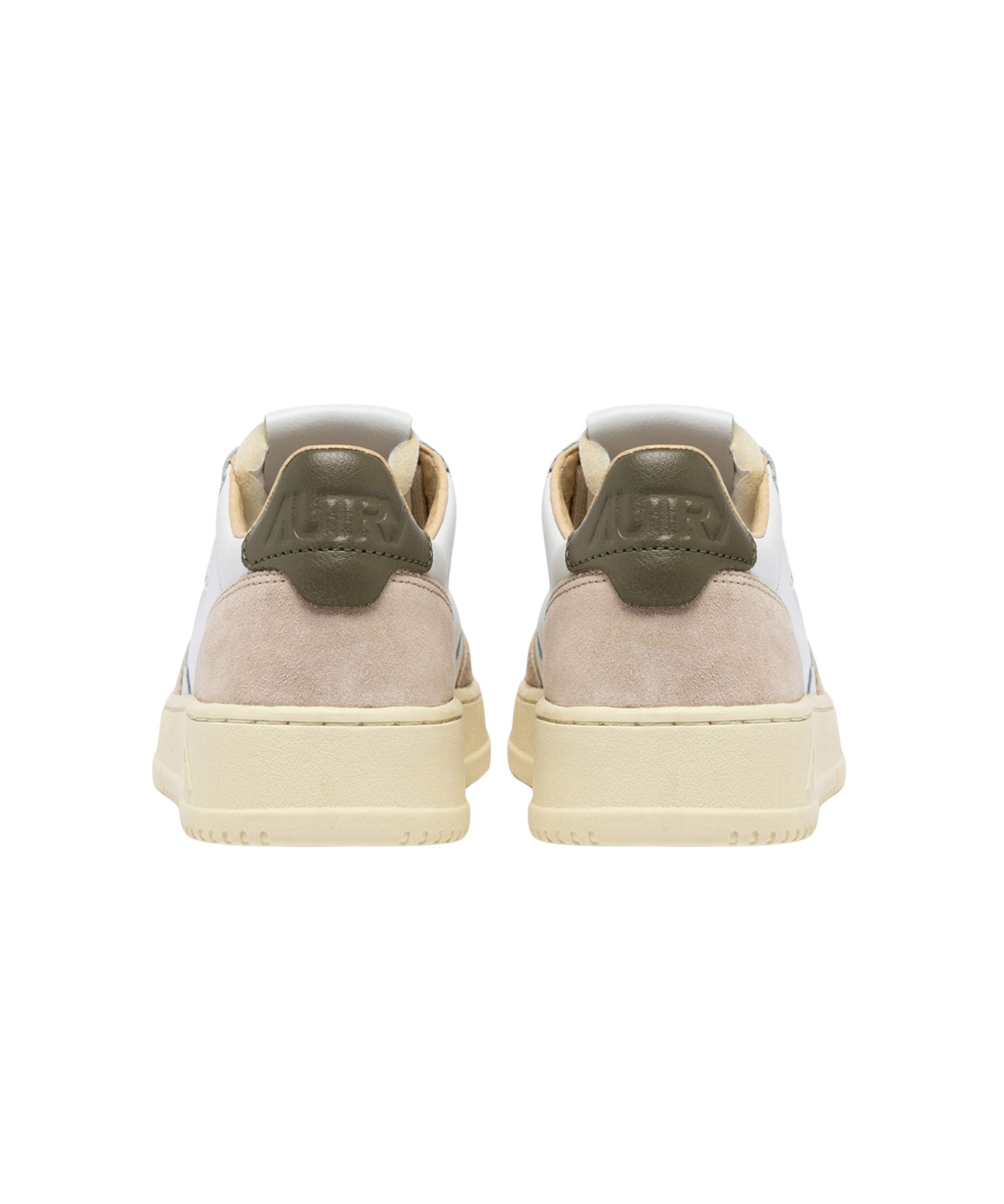 Autry Round Head Low-cut Casual Shoes In Nude