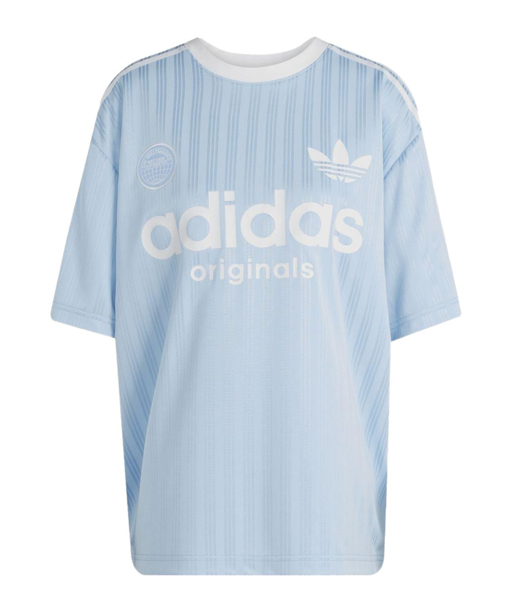 Adidas Originals Oversized T-shirt In Blue