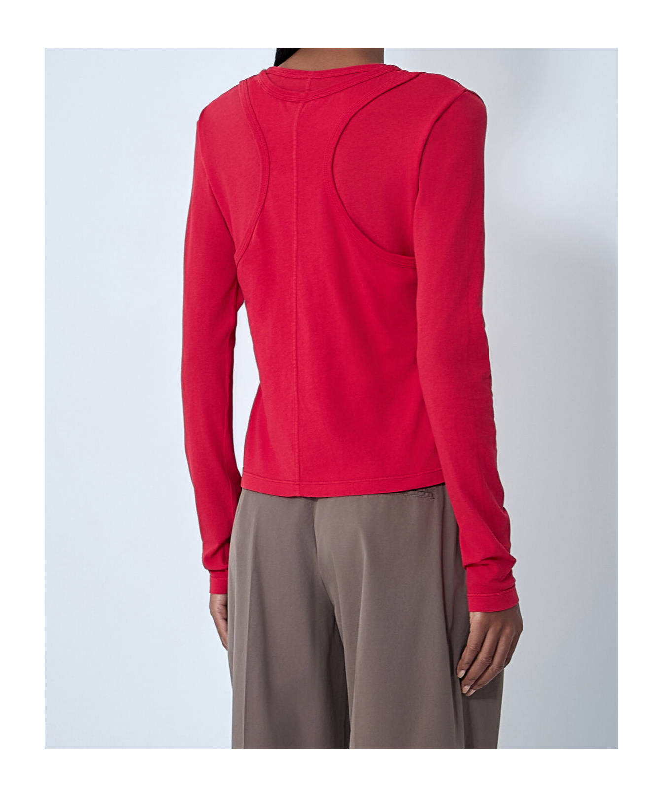 The Row Layered T-shirt In Red