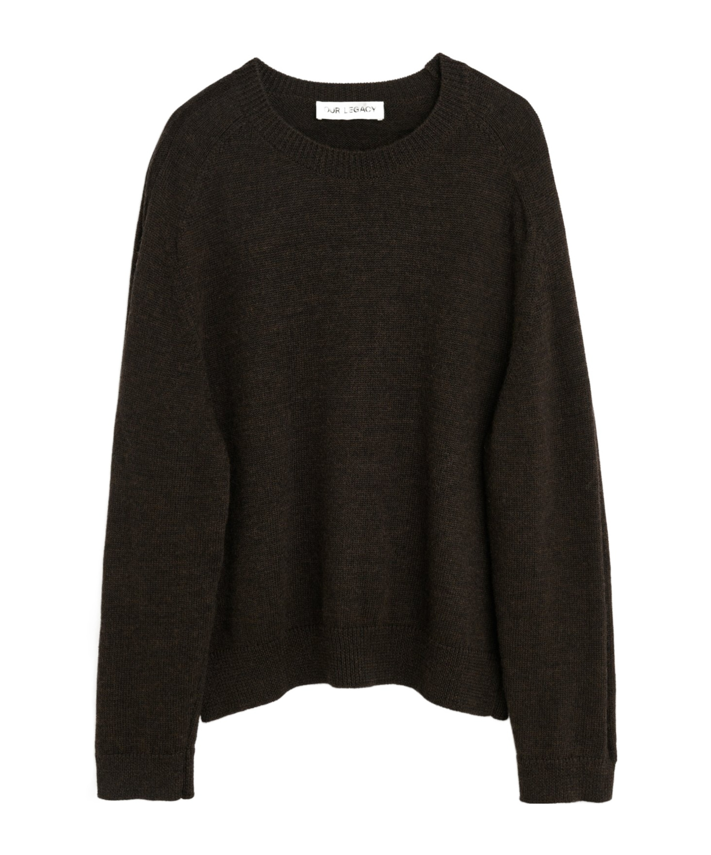 Our Legacy True Roundneck Sweater In Black