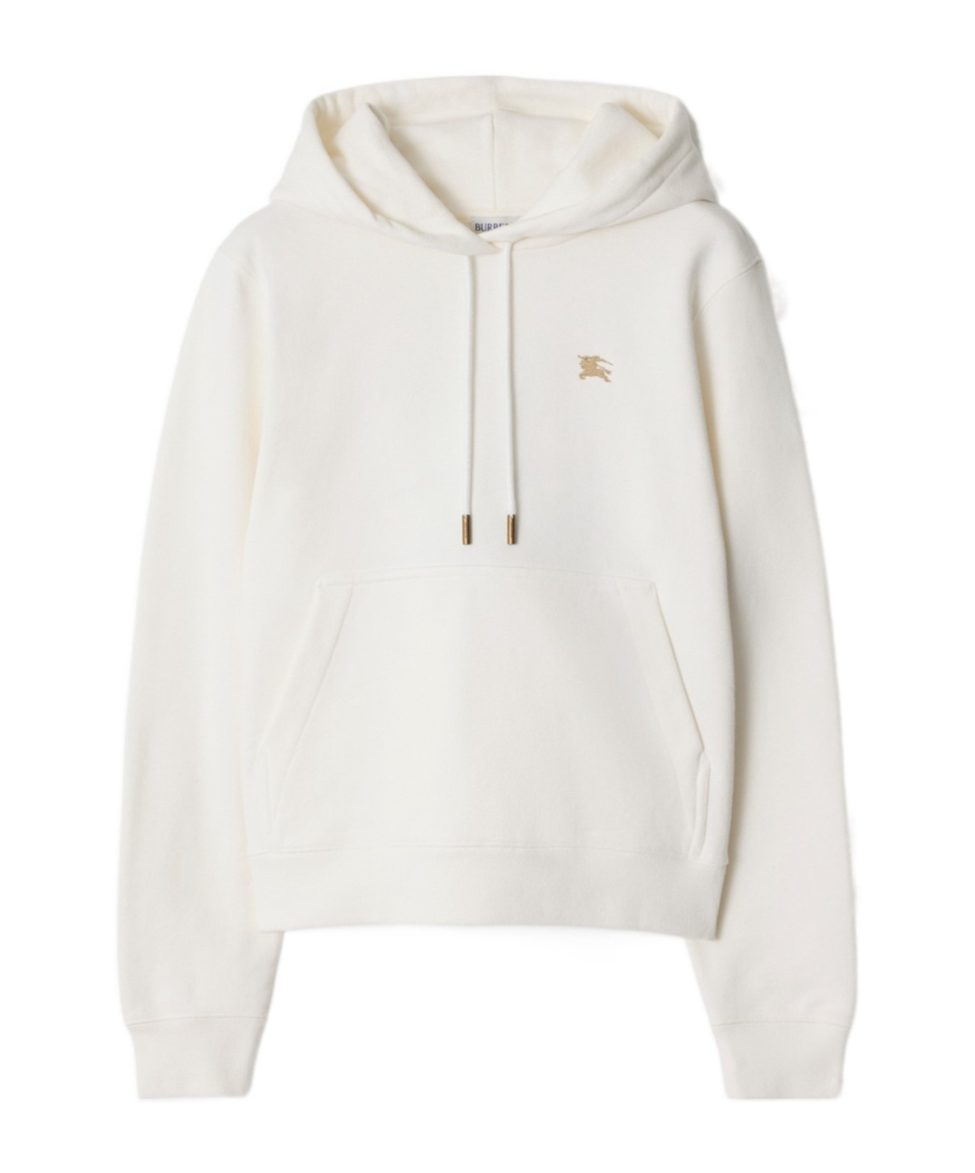 Shop Burberry Ekd Cotton Hoodie