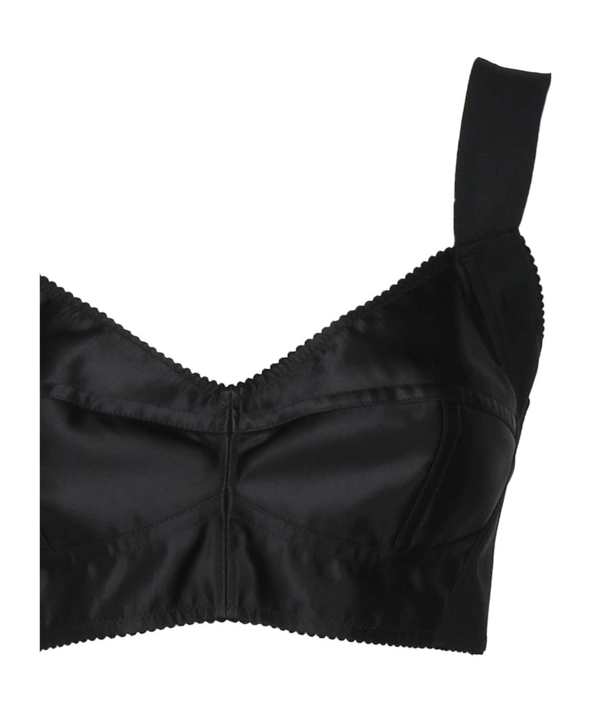 Dolce & Gabbana Dolce Gabbana Corset Top In Black