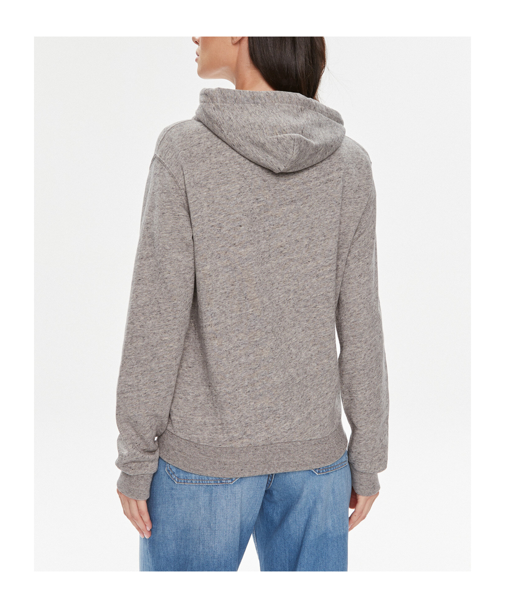 Shop Polo Ralph Lauren Polo Pony-embroidered Hoodie In Gray