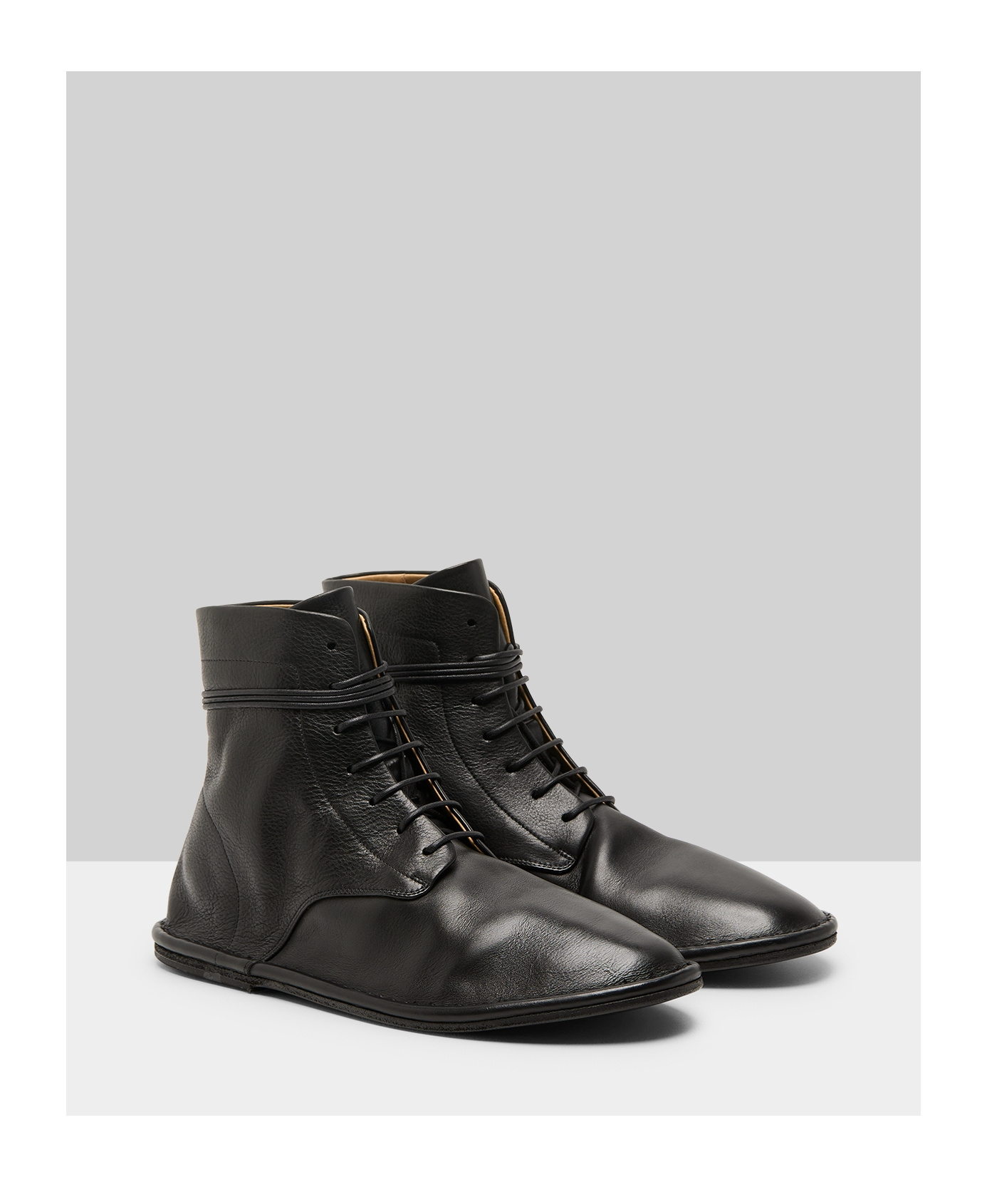 Marsèll Filo Laced Ankle Boots In Black