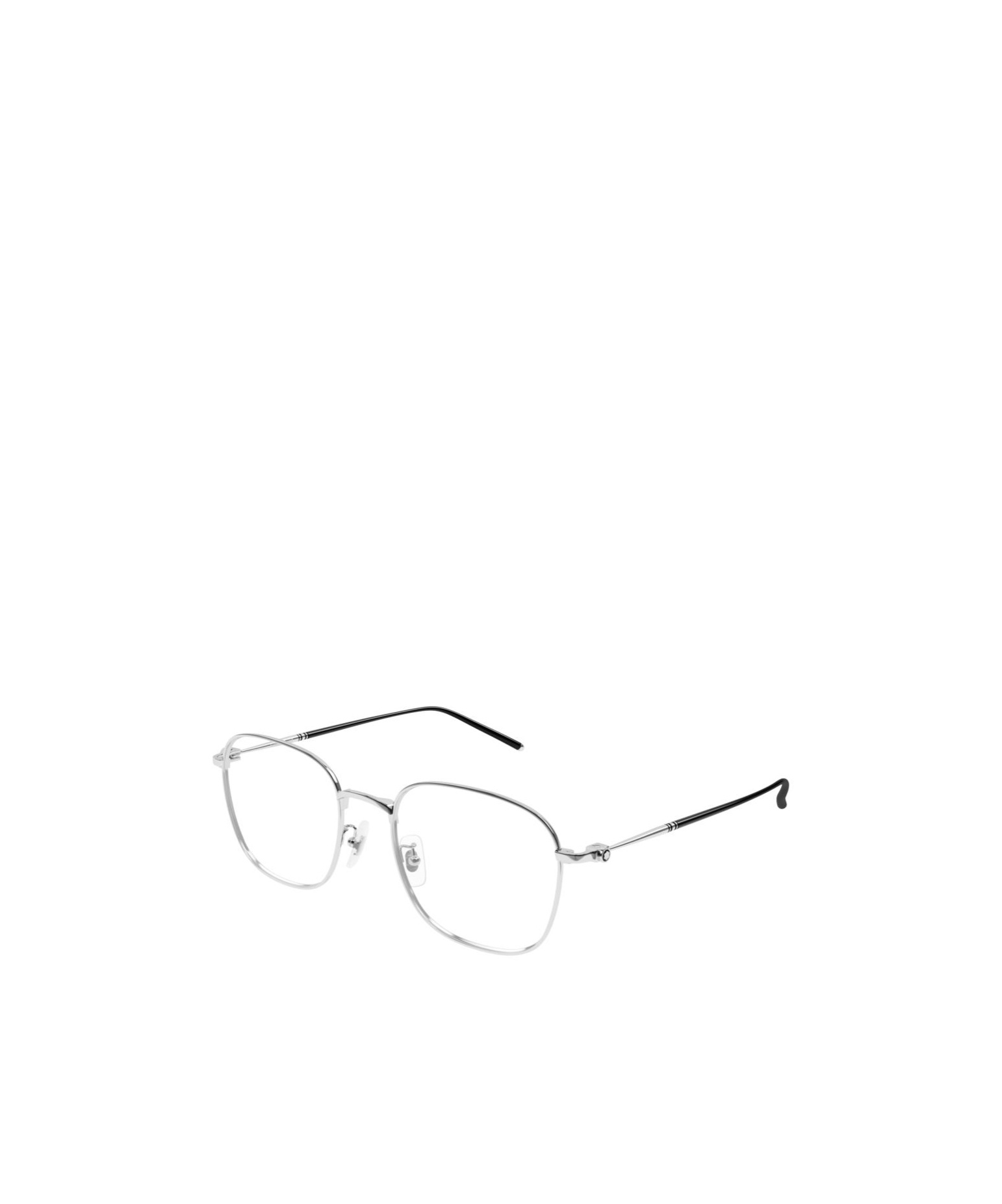 Montblanc Square-frame Glasses In White