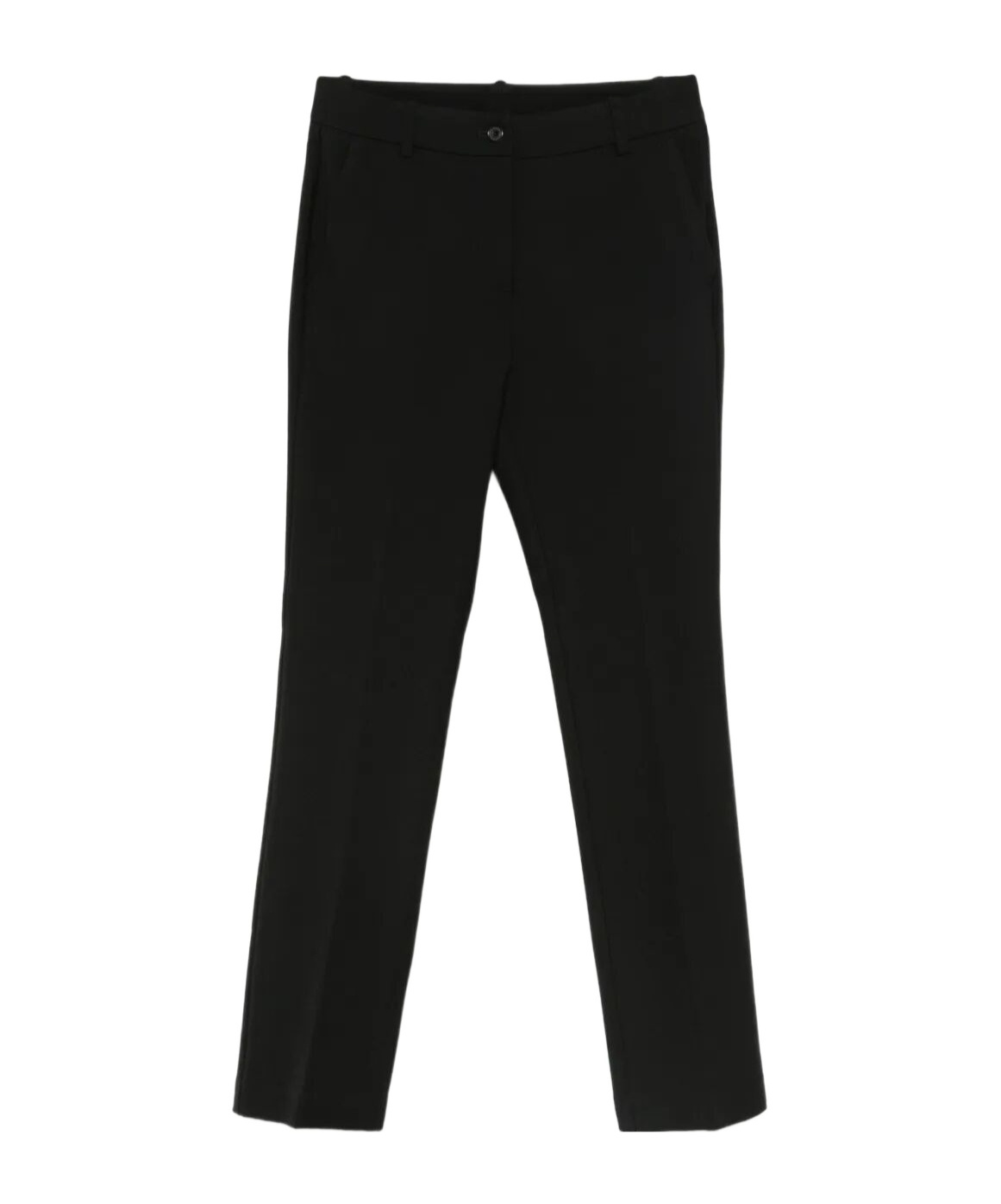 Rosso 35 Button-fastening Trousers In Black