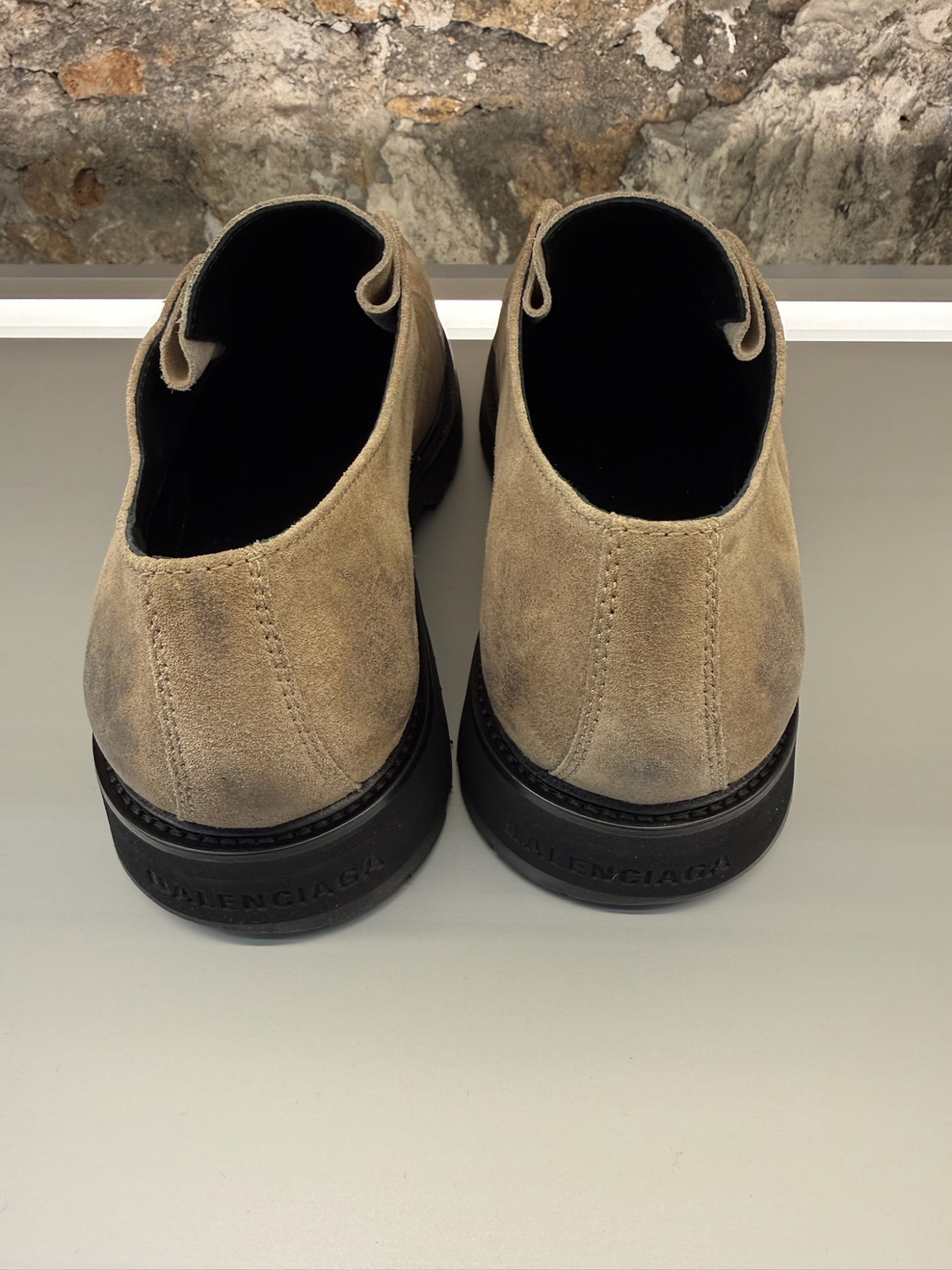 Balenciaga Truck Derby In Brown