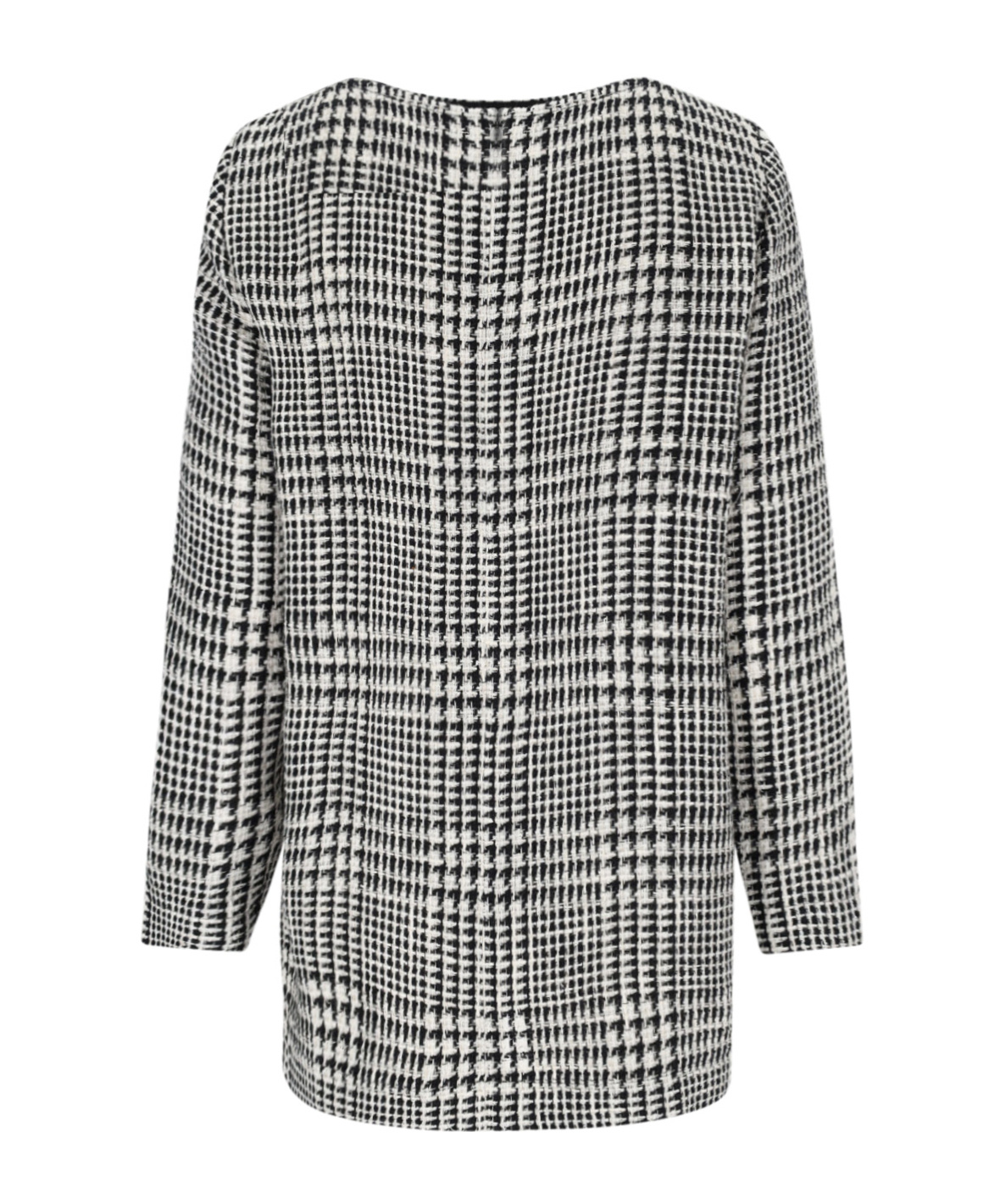 Gianluca Capannolo Houndstooth Midi Dress - White