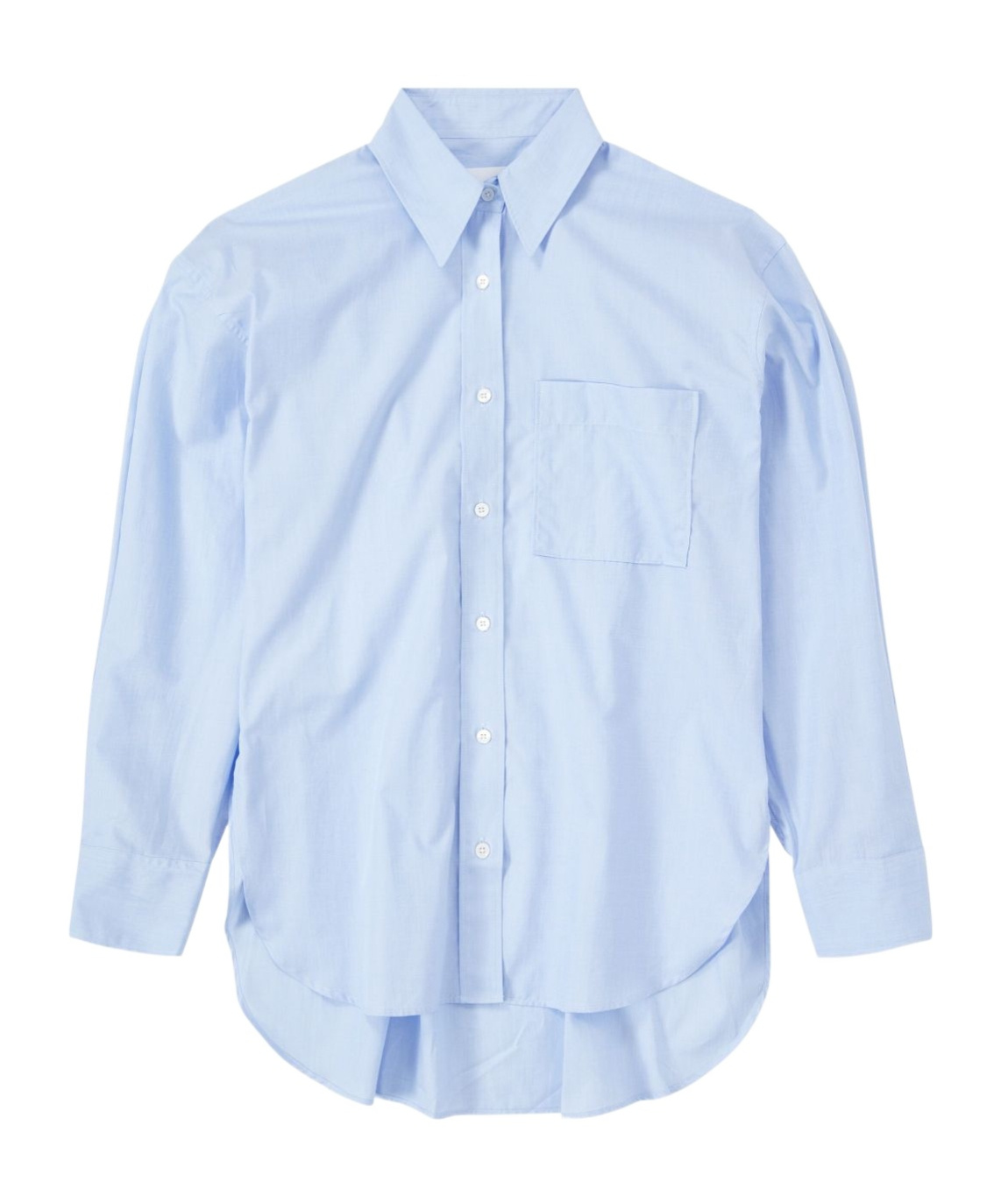 Closed Long-sleeve Cotton Shirt