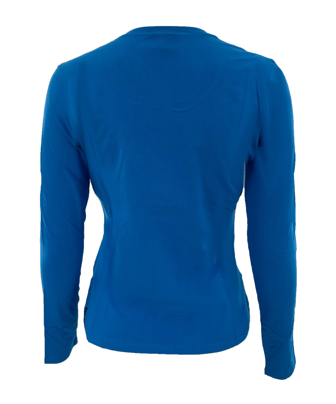 Armani Jeans Round Collar And Long-sleeved T-shirt In Blue