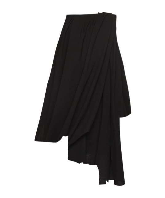 Jw Anderson Draped Bustier Dress In Black