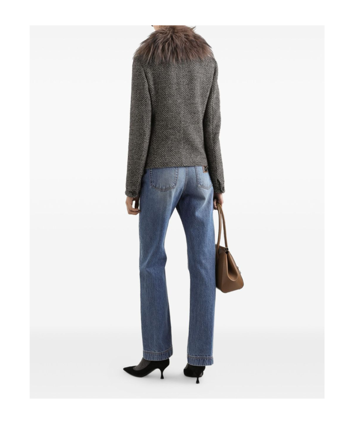 Dolce & Gabbana Blue Cotton Jeans In Blue